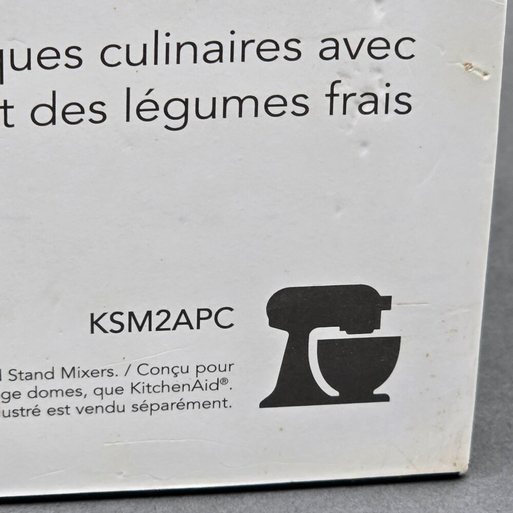 KitchenAid Spiralizer Plus Attachment 7 Blades Stand Mixer KSM2APC NIB - Picture 3 of 9